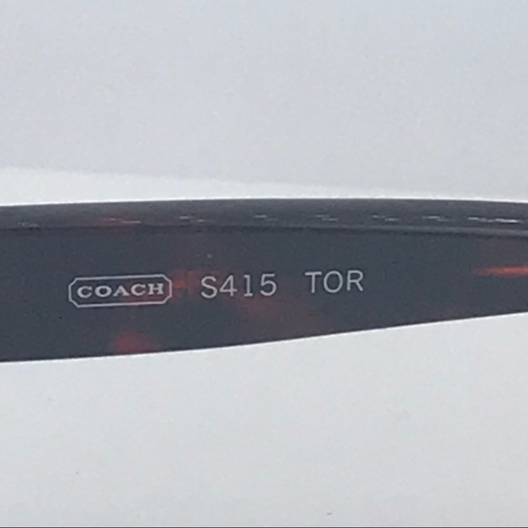 Authentic Coach Zoe Sunglasses Frames Only - Picture 6 of 9